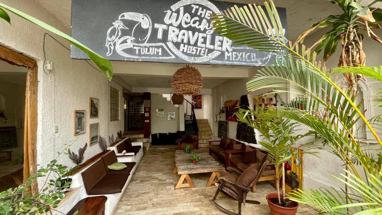 Weary Traveler Hostel Tulum Exterior foto